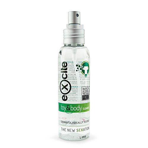 Limpador Desinfetante EXCITE Limpiador Desinfectante de Accesorios Intimos y Copa Menstrual (100 ml) EXCITE MAN OR WOMAN - Duches femininos e cremes - desinfetante, acessórios íntimos, copo menstrual