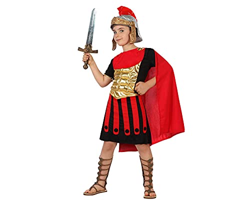 Fato de Menino DISFRAZZES Guerreiro Romano Preto (Tam: 7 a 9 anos) DISFRAZZES - Brincadeira de faz de conta - guerreiro, romano, preto, 7-9 anos