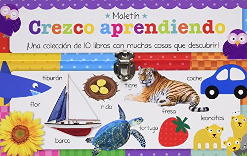 Livro Crecer Aprendiendo de Varios Autores (Espanhol) SAN PABLO - Livros - maletin, livro, infantil, conceitos, educativo