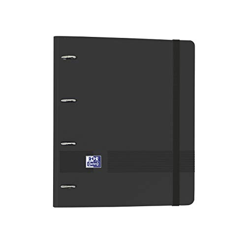 Dossier OXFORD Live & Go (Preto - Polipropileno - A4) Oxford - Pastas Organizadoras - preto, polipropileno, a4