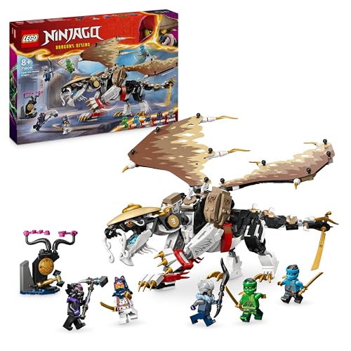 LEGO Ninjago: Dragão Master Egalt - 71809 (Idade Mínima Recomendada: 8 anos) LEGO - Brinquedos - lego, ninjago, Dragão Master, Egalt, Lord Ras, Cinder