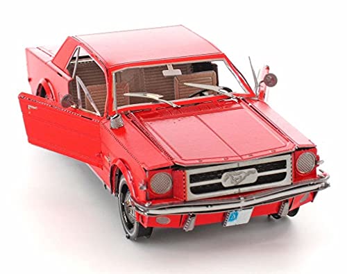 Modelo 3D de metal da Mustang Ford Coupe 1965 METAL EARTH Fascinations - Macacos e empilhadores - Mustang, ford coupe, metal earth, 3d modelo
