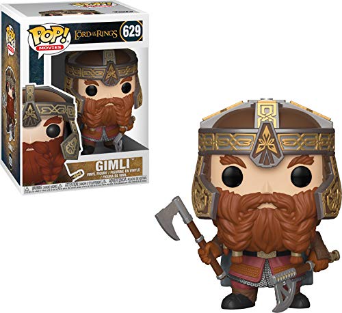 Figura FUNKO POP! Movies: Lord Of The Ring - Gimli Funko - Bonecos de ação e brinquedo - figura, funko pop, movies, lord of the ring, gimli, vinil
