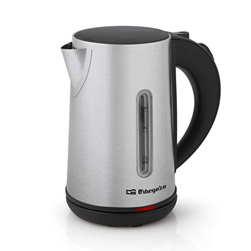 Chaleira Elétrica Orbegozo KT 6022 | Aço inoxidável Orbegozo - Eletrodomésticos de cozinha - 800 ml, aço inoxidável, prateado, sobreaquecimento, indicador