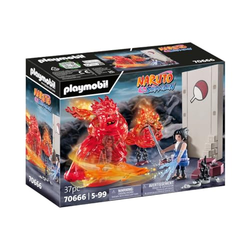 Playmobil NARUTO Shippuden 70666 (Idade Mínima Recomendada: 6 anos) PLAYMOBIL - Conjuntos de brinquedos - naruto shippuden, 6 anos, batalha, armas