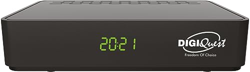 Descodificador de TV Digiquest G9 Dvb-T2 Preto DIGIQUEST - Áudio - tv, dvb-t2, preto