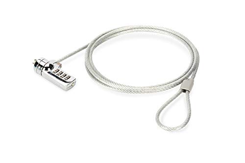 Cadeado Antirroubo EDNET 64134 | Cinzento, Prateado (Ferragens) Ednet - Fechaduras e chaves - antirroubo, cinzento, prateado
