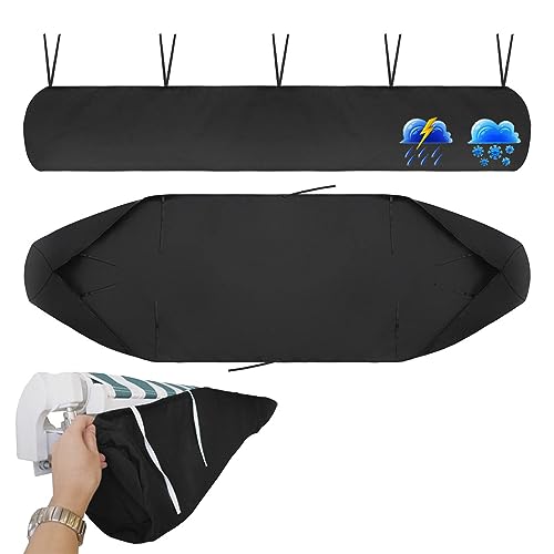 Capa Protetora de Jardim 4 M Preto SHUOJIA SHUOJIA - Revestimento - tecido oxford, impermeável, resistente ao pó, 4m