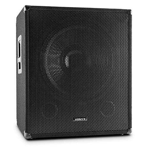 Coluna SKYTEC SWA15 (15'' - 300 W - Preto) Skytec - Alto-falantes - 15 polegadas, 300W, preto