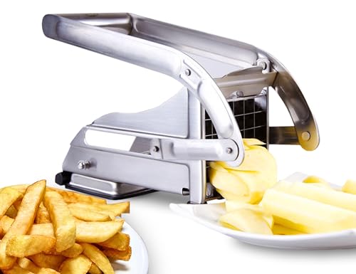 Cortador de Batatas Ico com 2 Lâminas Inox Impeccable Culinary Objects (ICO) - Fatiadores de cozinha - 2 lâminas, inox, ergonômico, anti-deslize