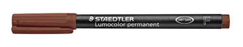 Caneta de Tinta Permanente LUMOCOLOR 318-9 Staedtler - Marcadores e marcadores de texto - tinta permanente, resistente ao água, plásticos, vidro