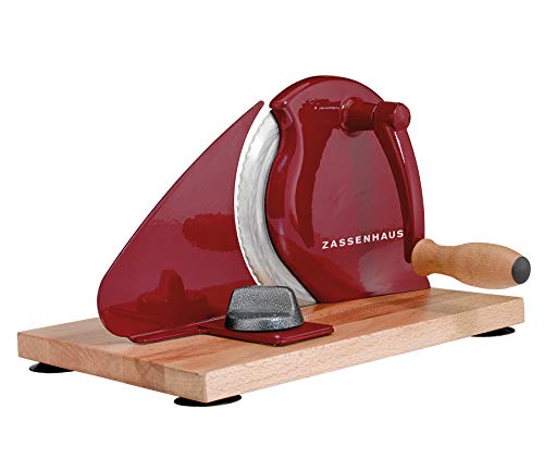 Cortador de Pão ZASSENHAUS 1000000011 (Vermelho) Zassenhaus - Fatiadoras de frios - aço inoxidável, vermelho