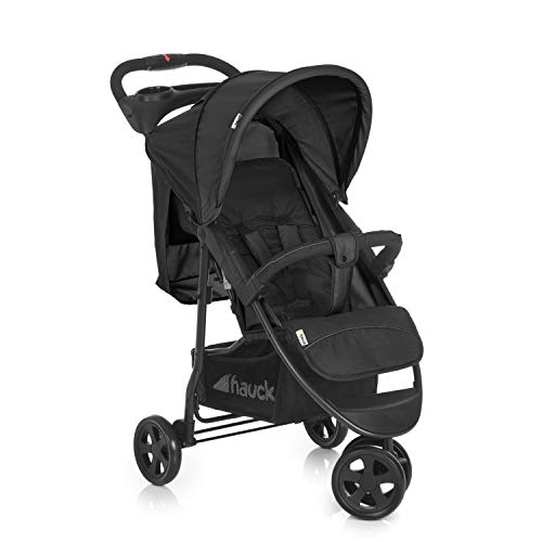 Carrinho de Bebé HAUCK Citi Neo Ii (Preto - Poliuretano - 62x44x83 cm) Hauck - Móveis para bebês e crianças pequenas - suspensão, fixação, parasol, almofadeta removível