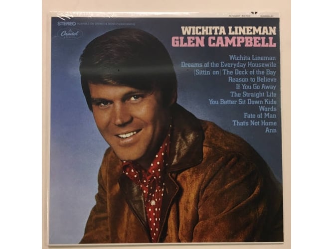 Wichita Lineman (Ltd. Edt.) / Glenn Yarbrough - Vinyl LP Universal Music - Cds de música - Wichita Lineman, Glenn Yarbrough, edição limitada, vinil