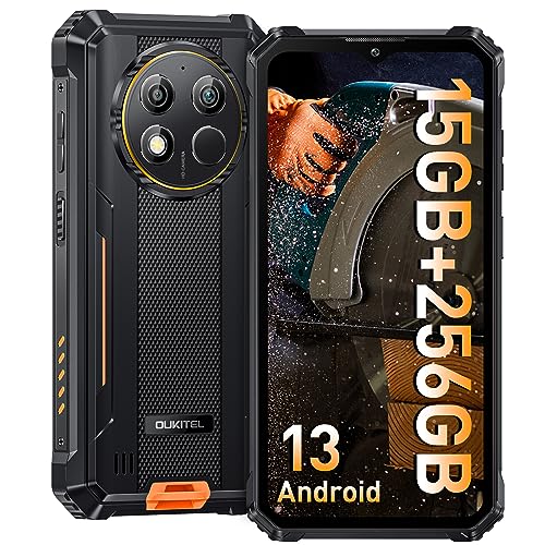 Smartphone OUKITEL WP28 (6.52'' - 15 GB - 256 GB - Preto) OUKITEL - Telemóveis - 6.52 polegadas, 15 GB, 256 GB, preto