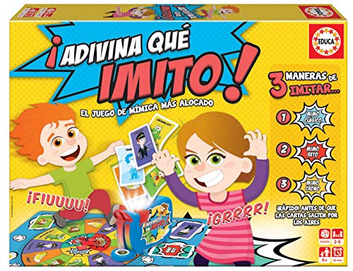 Jogo de tabuleiro EDUCA BORRAS Imita (6 anos) EDUCA - Jogos - imitação, cronógrafo, diversão, 6 anos