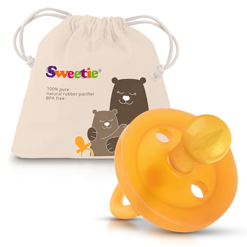 Chupeta SWEETIE Natural Redonda Grande (Idade Mínima Recomendada: 3 anos) Sweetie - Cuidados com a higiene oral - natural, redonda, grande, idade mínima recomendada