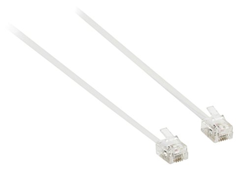 Cabo de Rede VALUELINE (RJ45 - 10 m - Branco) Valueline - Cabos de telefone - rj45, 10m, branco, masculino-masculino