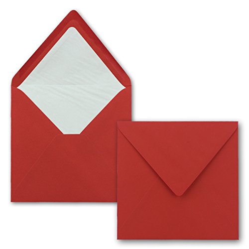 Sobres para Impressão 4X4 Cm Rosa (25 Und) NEUSER PAPIER - Envelopes - 4x4 cm, rosa, 25 unidades