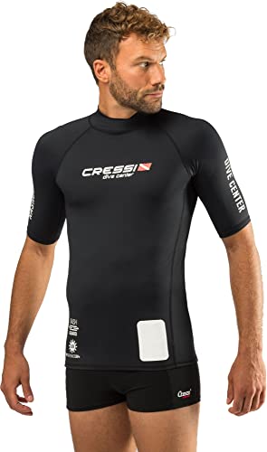 Rash Guard CRESSI Dive Center Man Rash Guard Short Cressi - Roupa - rash guard, diving, short