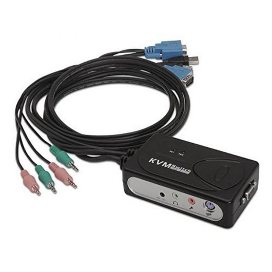 Adaptador VERTIV (VGA, USB e PS/2 - 1.4 m) NANOCABLE - Comutadores kvm - vga, usb, ps/2, 1.4m