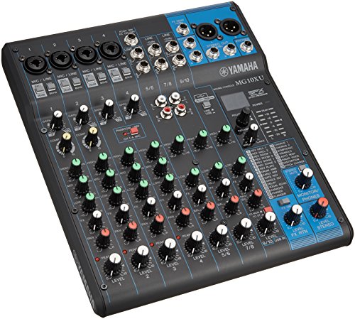 Mesa de mistura YAMAHA MG10XU (Canais: 8) YAMAHA - Mesas de áudio - mesa mistura, yamaha mg10xu, canais 8