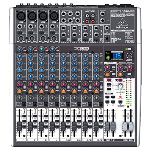 Mesa de mistura BEHRINGER XENYX X1622USB Behringer - Mesas de áudio - mesa mistura, behringer xenyx x1622usb