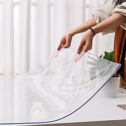 Capa de Mesa ZHAOMI 125*220 cm PVC Transparente liangmingwenjuyongpingjingxiaobu - Toalhas de mesa - 125-220 cm, PVC transparente, fácil de limpar