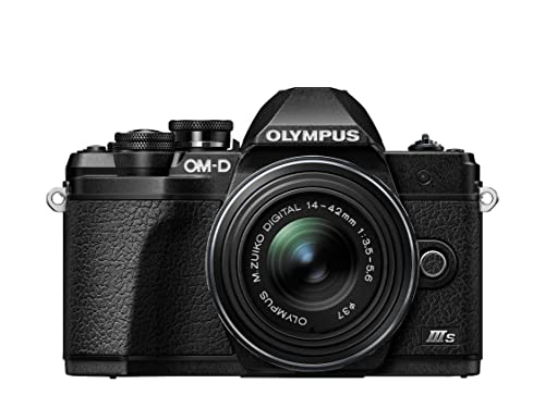 Kit Máquina Fotográfica OLYMPUS OM-D E-M10 Mark III + ED 14-42mm OM Digital Solutions - Câmeras digitais - 16 MP, TruePic VIII, estabilização de imagem, 4k