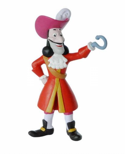 Figura de Ação JAKKS PACIFIC Captain Hook (Idade Mínima Recomendada: 4 anos) Bullyland - Bonecos de ação e brinquedo - figura, ação, jakks pacific, captain hook, idade mínima recomendada