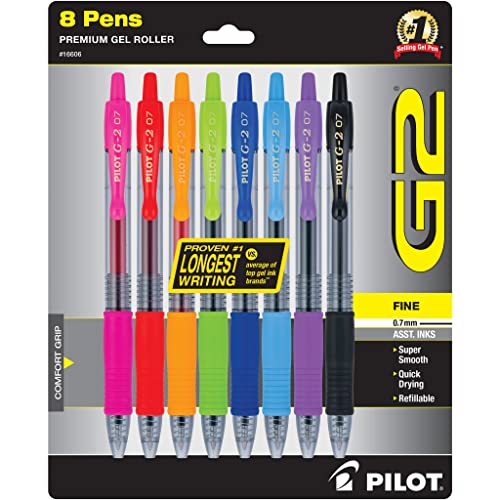 Esferográfica PILOT G2 Premium Retrátil (Azul) Pilot - Canetas - g2, ponta gel, tinta à base de água, retrátil