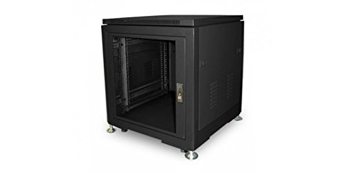 Armário Rack FONESTAR FRA (10U - 10U - Preto) FONESTAR - Acessórios de computador - 10U, preto, rodas, ventilação