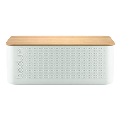 Caixa de armazenamento de pão BODUM 1314-16 Bodum - Caixas e sacos para pão - retangular, plástico, creme, 36.4x23.4x13.7cm