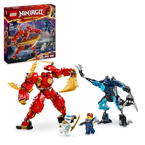 LEGO Ninjago: Máquina Elemental de Fogo de Kai - 71808 (Idade mínima: 7) LEGO - Brinquedos - lego, ninjago, fogo, Kai