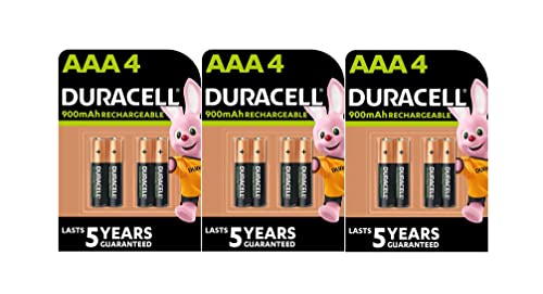 Pilhas Recarregáveis DURACELL Rechargeable AA/AAA Duracell - Baterias - aa, AAA, nimh, recarregável