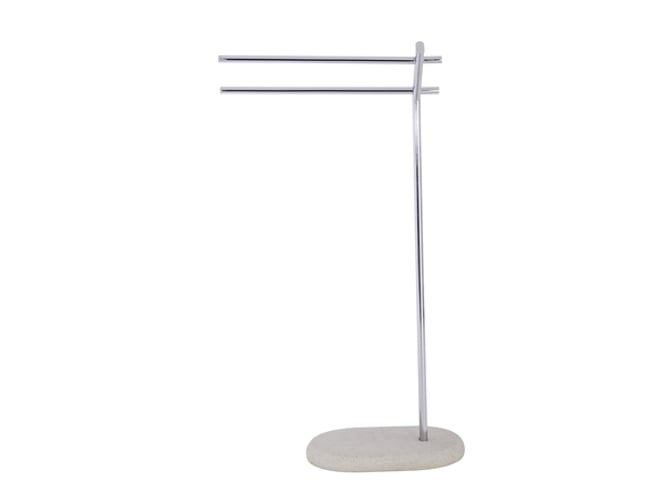 Suporte para Toalhas WENKO 21732100 | Bege, Cromado (Cozinha e Casa de Banho) Wenko - Suportes e porta-toalhas - bege, cromado, poliresina, 3.64 kg