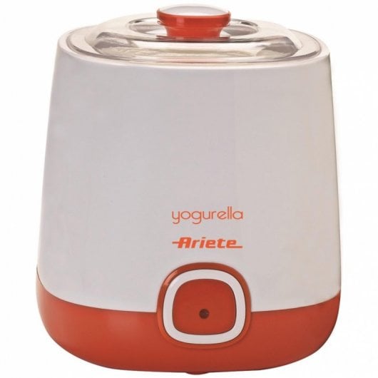 Ariete 621 Yogurteria 1l 20W 12h Branco Laranja Ariete - Fabricantes de iogurte - branco, laranja, 20w, 1L, 12h
