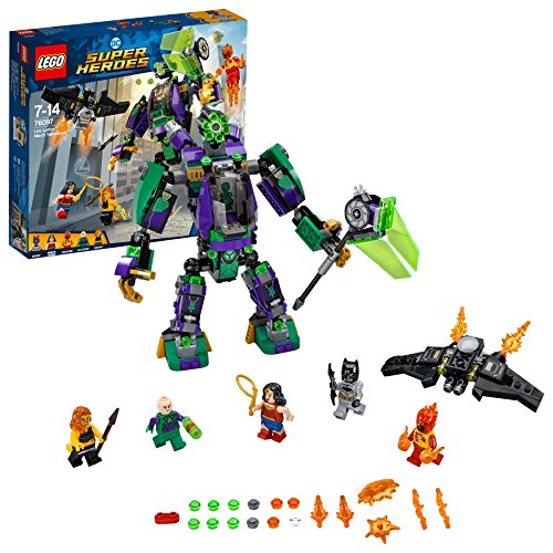 LEGO DC Super Heroes - Lex Luthor Mech Takedown (Idade Mínima: 7) LEGO - Blocos de encaixe - lego, dc super heroes, lex luthor mech takedown, Batman, wonder woman, infusores de energia