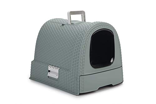 Areia para Gatos CURVER (51 x 38.5 x 39.5 cm) Curver - Caixas de areia para gatos - 51 x 38.5 x 39.5 cm, fibra de coco, removível, abertura