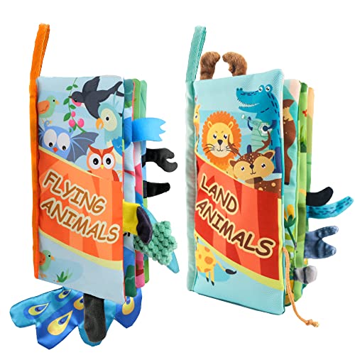 Livros para Bebé FANDINA 2 Peças (0-3 - 6 - 12 meses) Fandina - Brinquedos - livro, bebé, fandina, 2 peças, 0-3 meses, 6 meses, 12 meses