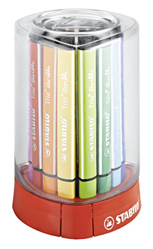 Lápis de Cor STABILO Trio Scribbi (Multicor) Stabilo - Canetas - 