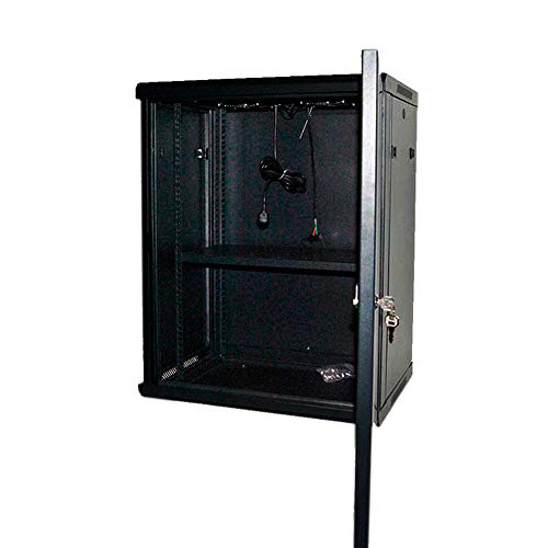 Armário Rack POWERGREEN RAC-15645-HQ (16U) Powergreen - Armários de armazenamento e armários de bloqueio - 60 kg, 16U, 600 mm, 780 mm