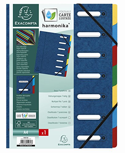 Exacompta 55072E pasta (Classificação e Arquivo) EXACOMPTA - Pastas de arquivo - pasta, arquivamento