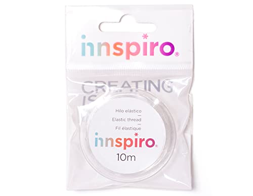 Fio Elástico Transparente 0.8Mm 10M Innspiro INNSPIRO - Cabos e cordas de hardware - fio elástico, transparente, 0.8mm, 10m