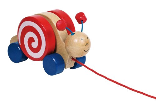 Brinquedo de Atividades GOKI Escargot Wanjah (Idade Mínima Recomendada: 3 anos) Gollnest & Kiesel - Brinquedos de empurrar e puxar - brinquedo, atividades, escargot, wanjah, idade mínima recomendada
