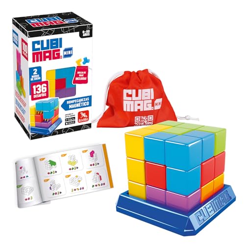Jogo de tabuleiro LUDILO Cubimag Mini (8 anos) Lúdilo - Jogos - jogo de tabuleiro, criativo, 8 anos, construção