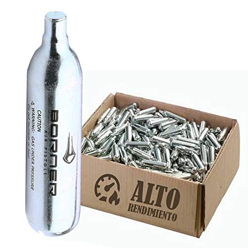 Bombas de Co2 de Alto Rendimento 12 Gr Borner BORNER - Munição - alta rendimento, 12 gr, bombas co2