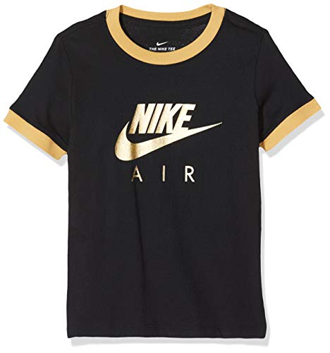 T-shirt para Mulher NIKE G Nsw Tee Air Logo Preto para Fitness (M) Nike - Roupa - t-shirt, mulher, fitness, preto