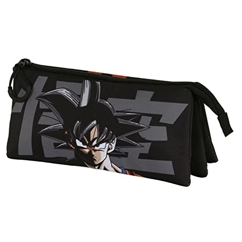 Estojo DRAGON BALL (Bola de Dragão) Legend KARACTERMANIA - Organizadores de mesa - portátil, três divisões, bolsa externa, fecho corrido