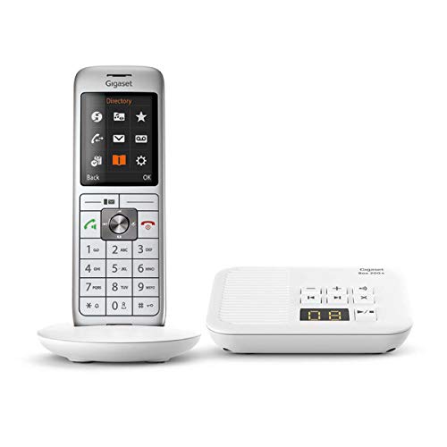 Telefone sem fio GIGASET CL660A Cinza, Branco Gigaset - Telefonia - hd, retroiluminado, display, sem fio